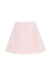 Cleo Boucle Mini Skirt - Powder Pink