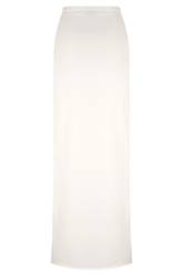 Alejandra Knit Maxi Skirt - White