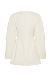 Beatrice Blazer Mini Dress - Ivory