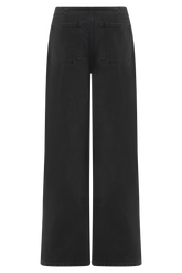 Caitlin Mid Rise Denim Jeans - Washed Black