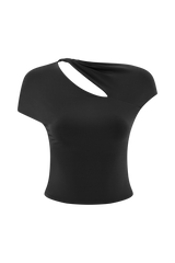 Haven Slinky Twist Top - Black