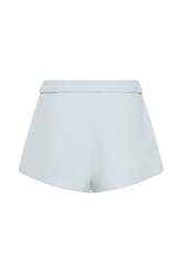 Josephine Cotton Shorts With Waistbands - Ice Blue