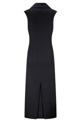 Keagan Sleeveless Midi Dress - Black