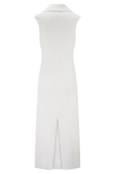 Keagan Sleeveless Midi Dress - Ivory