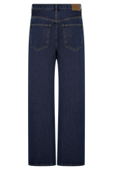 Laina Mid Rise Diamante Denim Jeans - Midnight Blue
