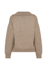 Luca Knit Jumper - Beige Marle