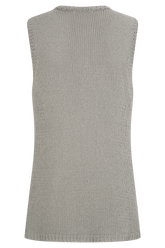 Malani Knit Top With Hardware - Sage