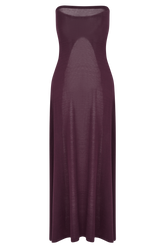 Marimae Long Knit Top - Plum