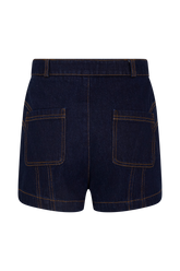 Meadow Denim Shorts - Indigo Blue