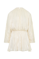 Minna Halter Mini Dress - Opal White