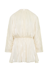 Minna Halter Mini Dress - Opal White