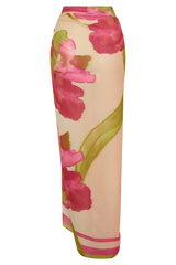 Nena Printed Sarong - Camillea Flower Print