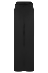 Ramona Modal Straight Leg Pant - Black