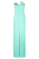 Winston Strapless Sequin Maxi Dress - Lagoon