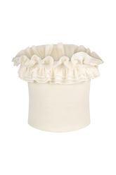 Jennie Ruffle Off Shoulder Top - Ivory