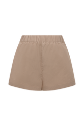 Johanna Cotton Relaxed Shorts - Sand