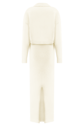 Kingston Knit Maxi Dress - Ivory
