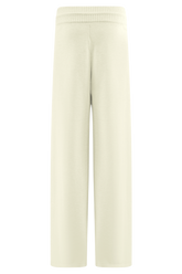 Natalya Knit Wide Leg Pants - Ivory