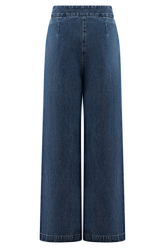 Rayne Wide Leg Denim Jeans - 90'S Blue