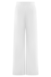 Rayne Wide Leg Denim Jeans - White