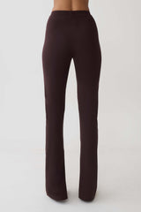 Fletcher Skinny Flare Pants - Chocolate