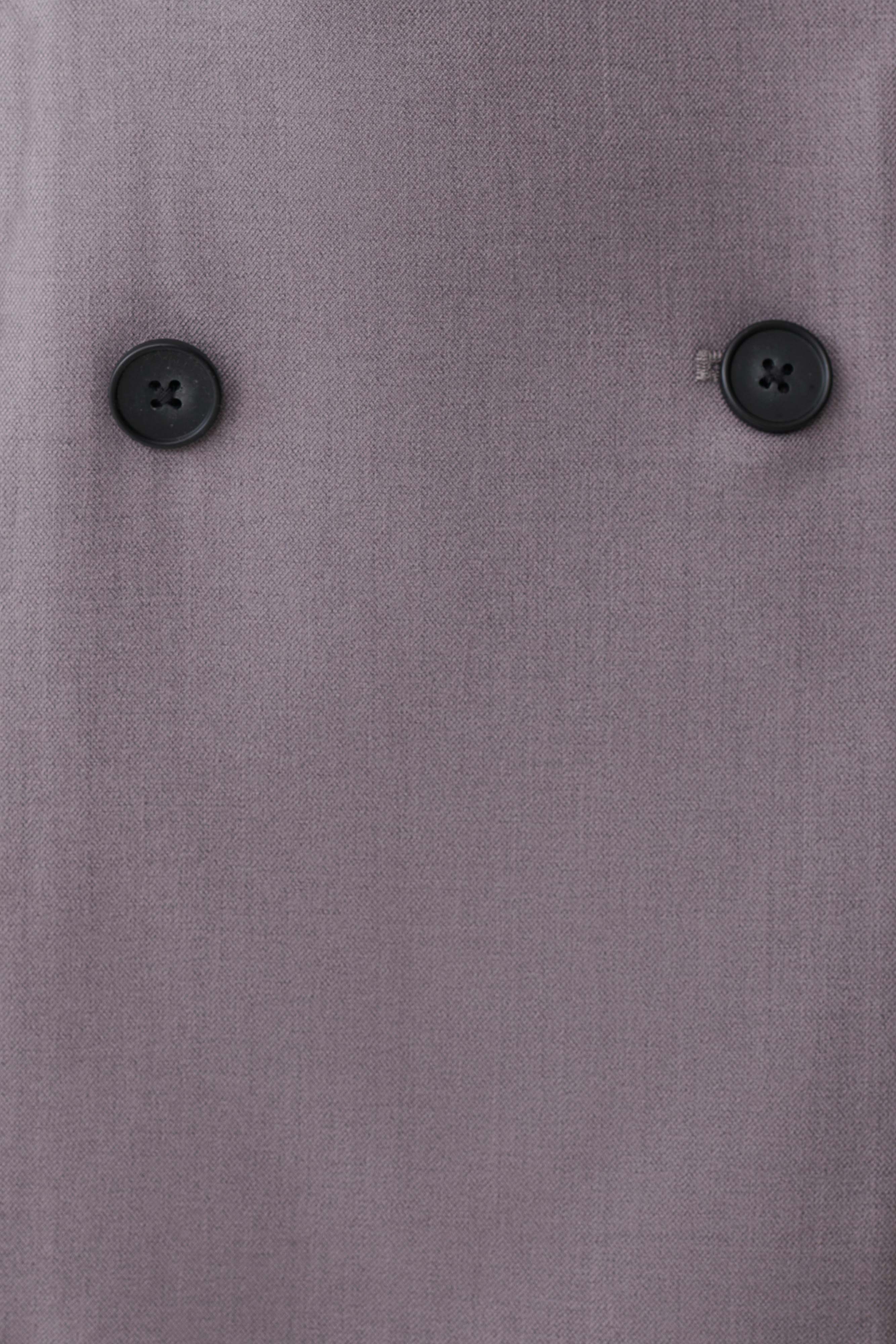 Phoebe Double Breasted Blazer - Light Grey Marle
