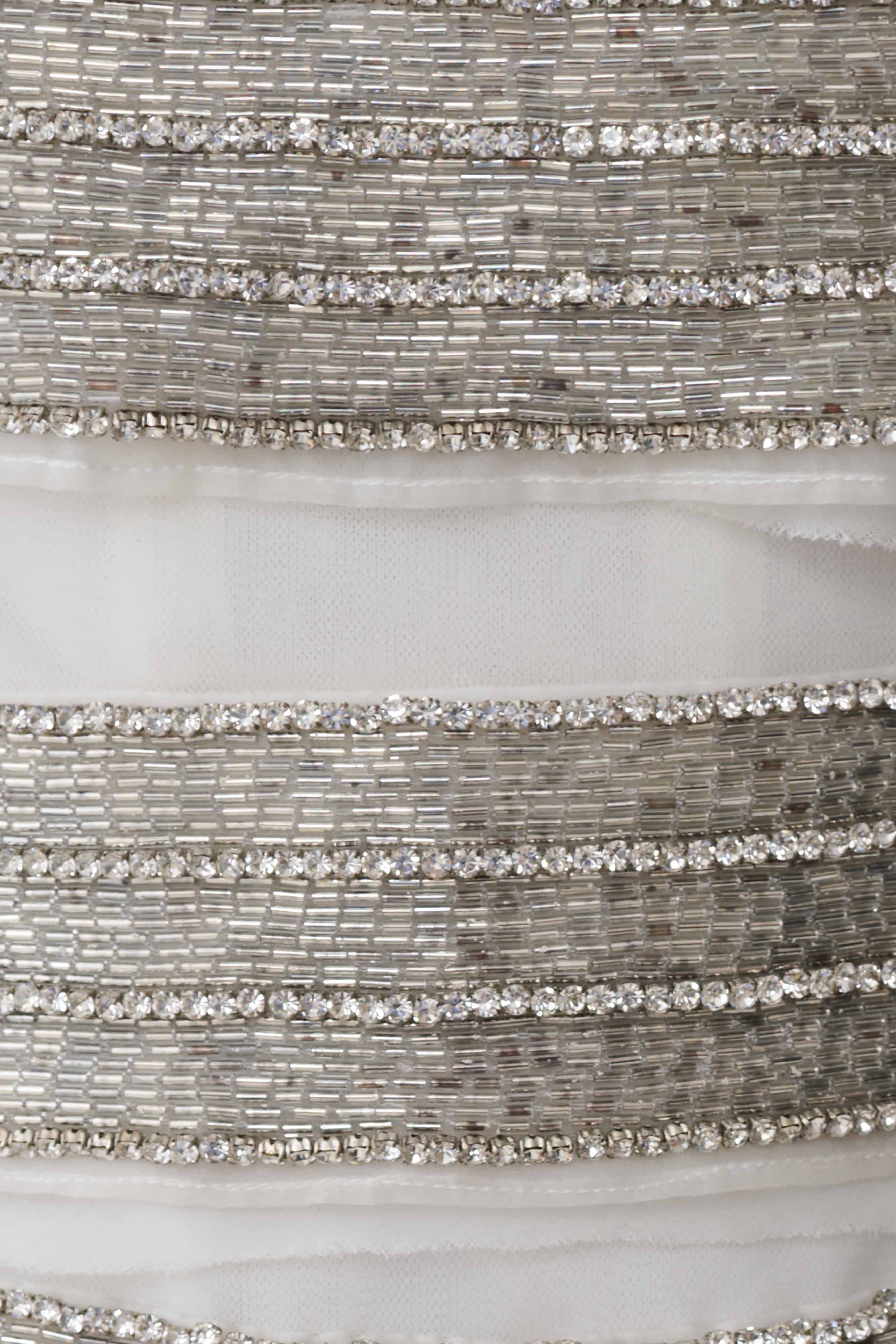Jaide Embellished Maxi Dress - White