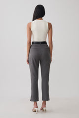 Jaimen Crepe Pants - Charcoal