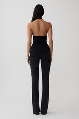 Fletcher Skinny Flare Pants - Black