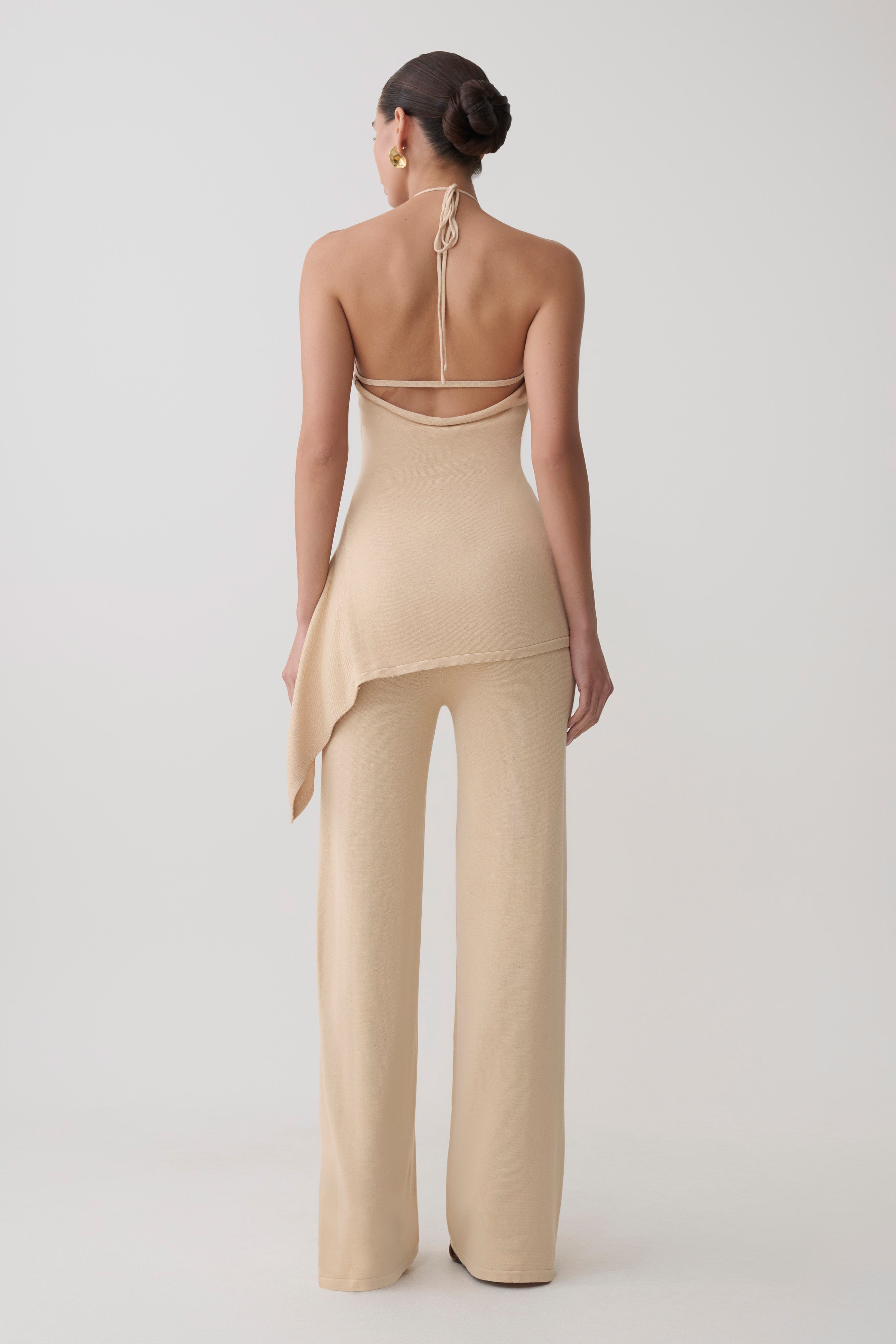 Tula Knit Pants - Natural