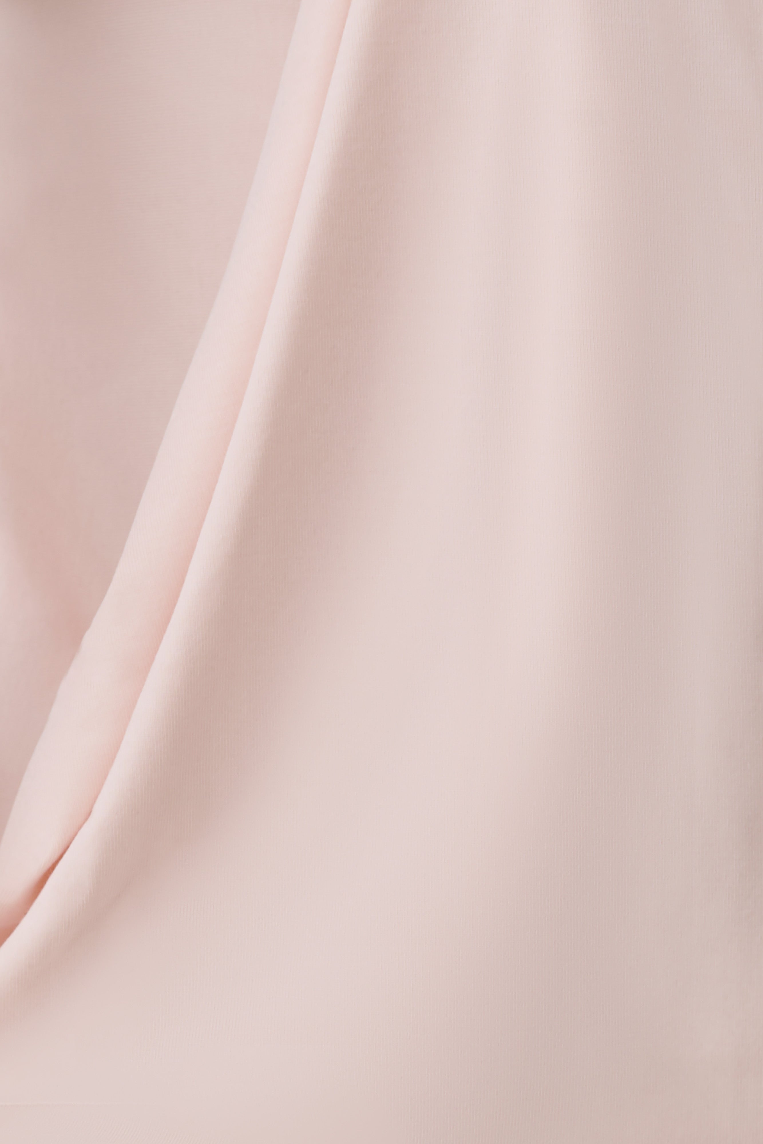 Elio Peached Jersey Midi Skirt - Muted Pink