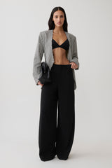 Kels Micro Triangle Bralette - Black