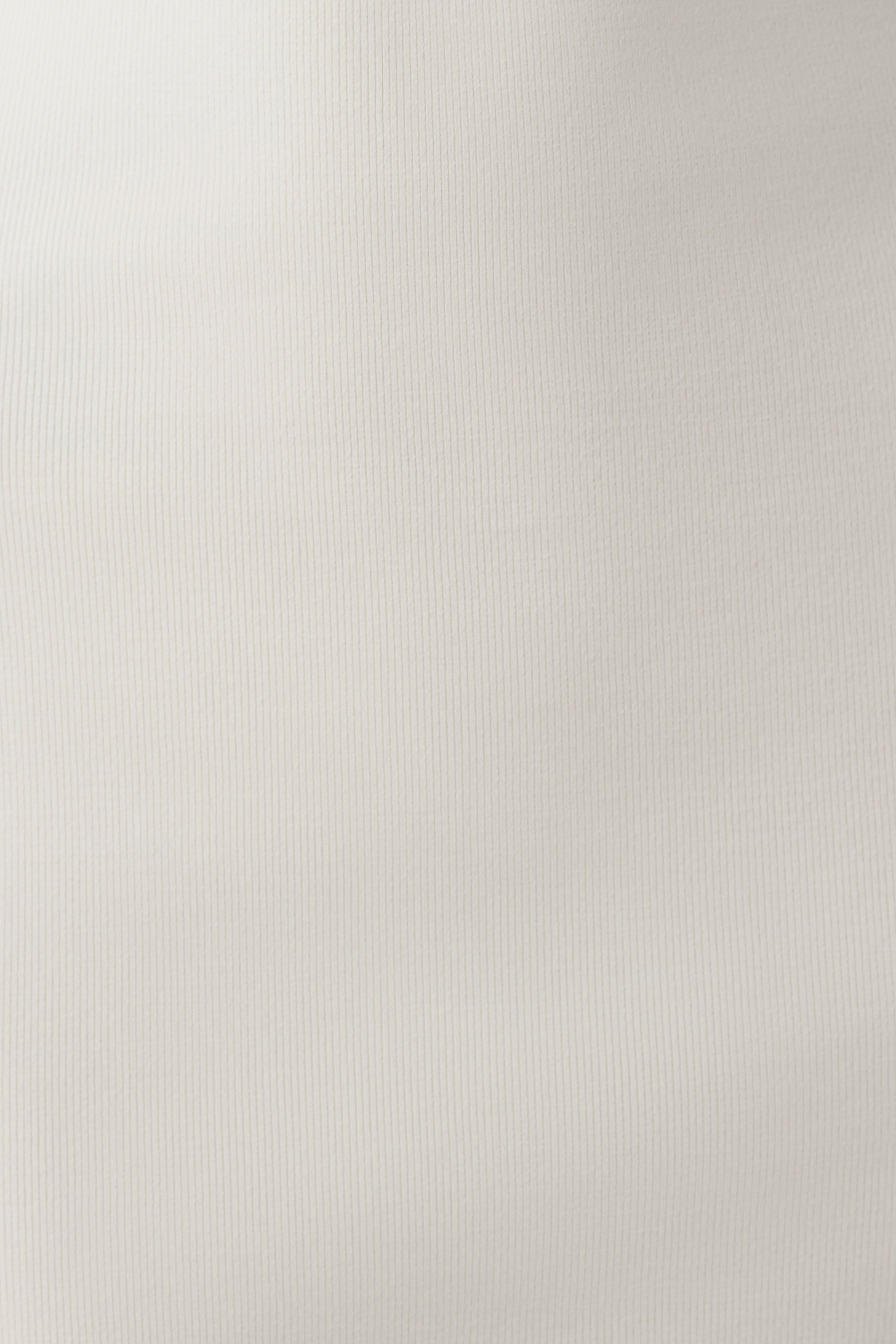 Leah Racer Back Knee Length Knit Dress - Ivory