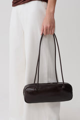 Mia Barrel Bag - Chocolate