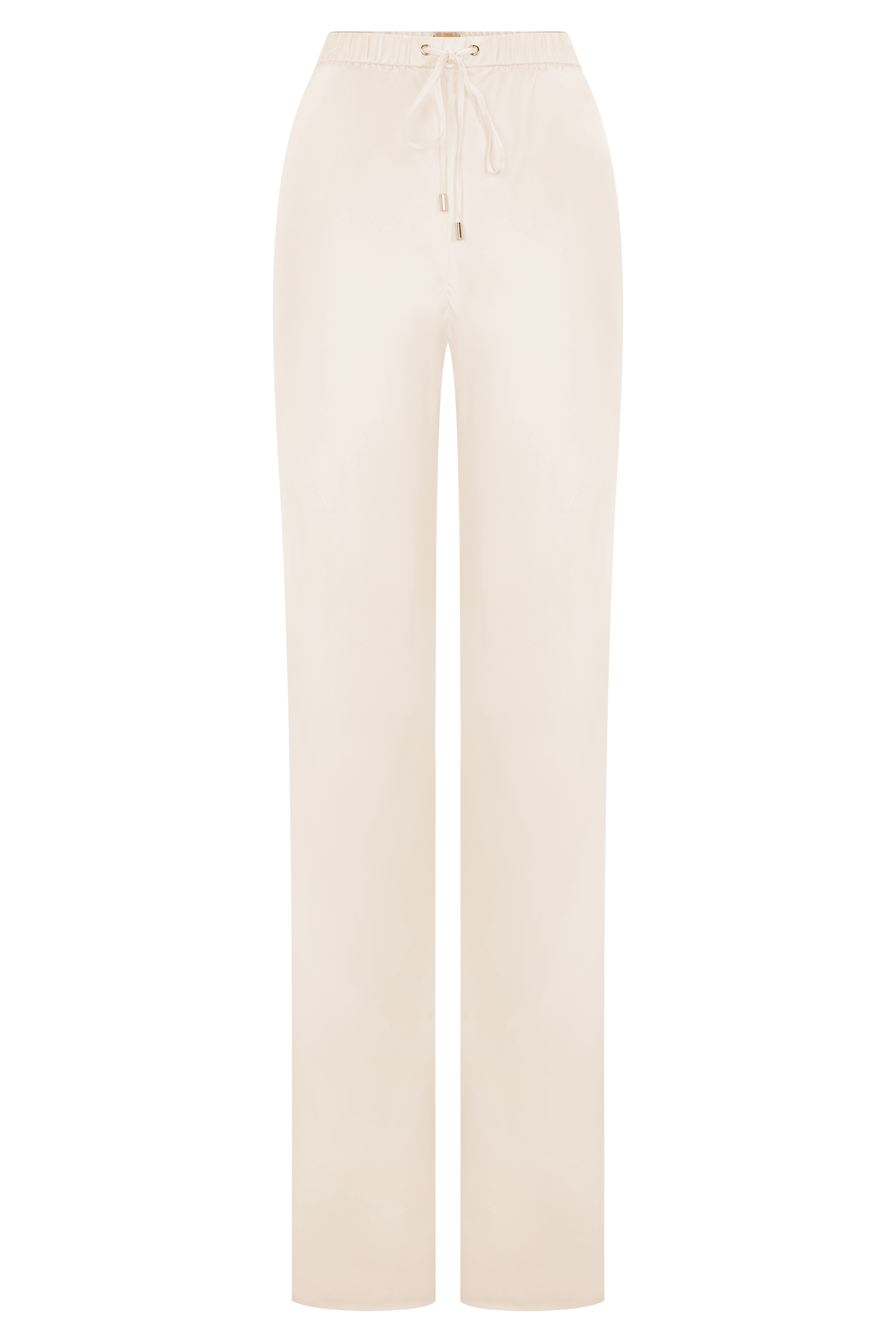 Bianca Satin Pants - Ivory