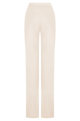 Bianca Satin Pants - Ivory