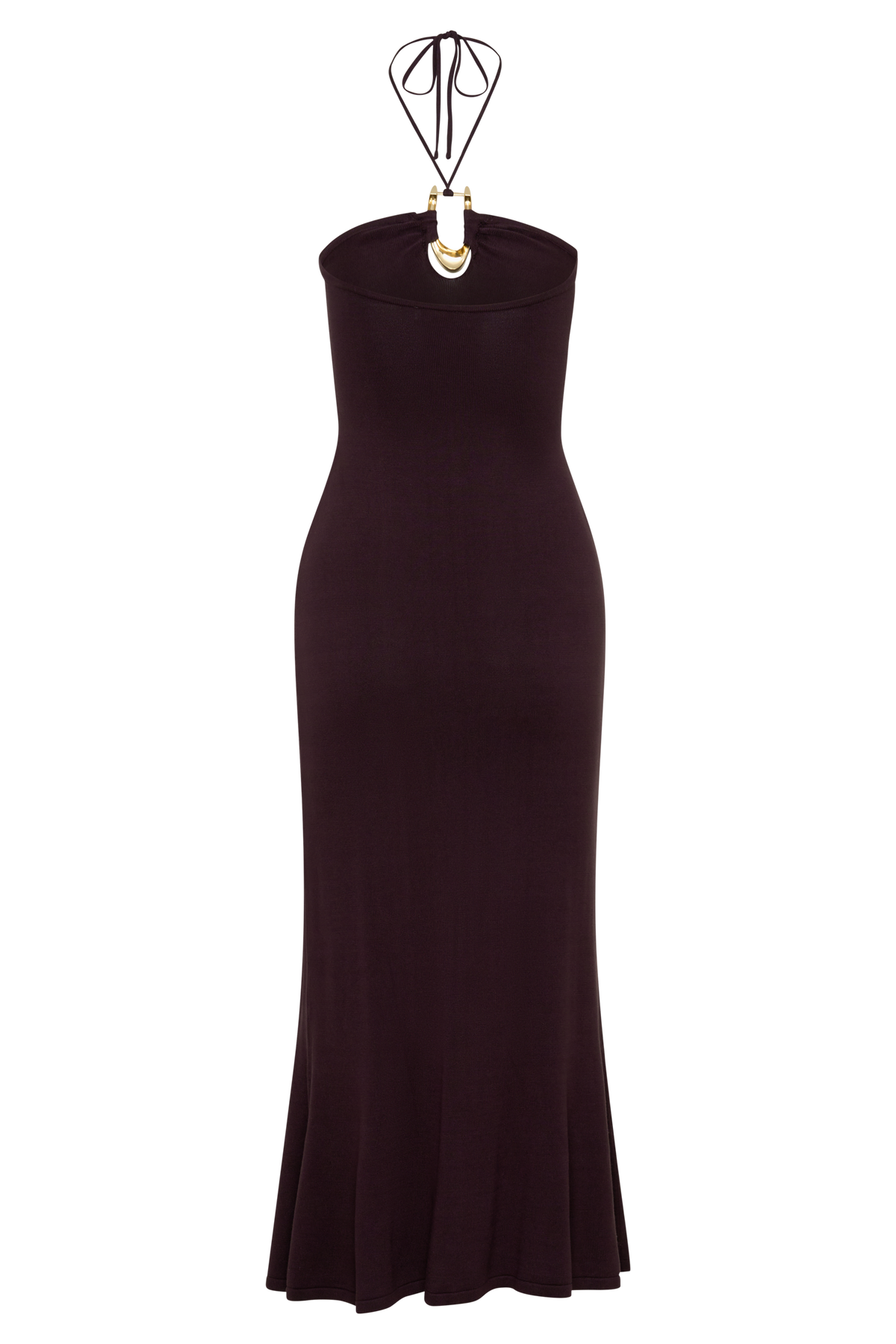 Dimitri Knit Midi Dress - Chocolate