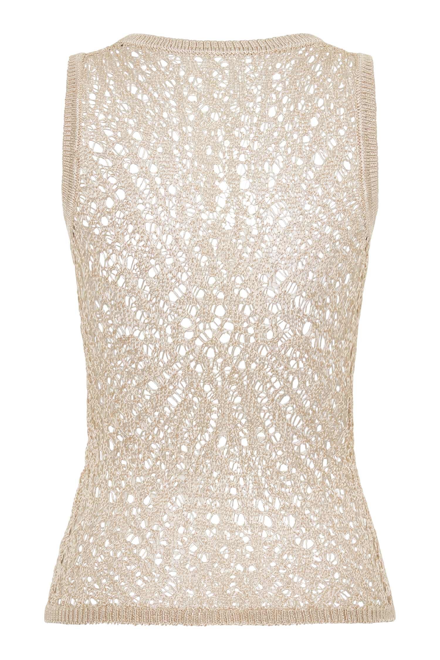 Eloise Pearl Beaded Top - Cream