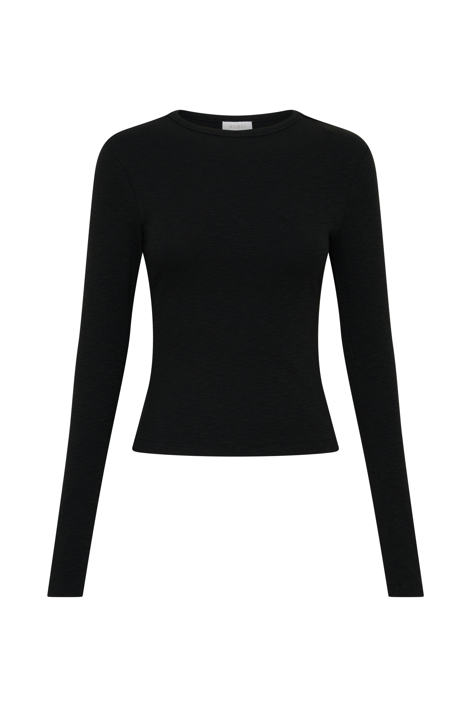 Leny Long Sleeve Top - Black