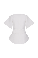 Liberty Shortsleeve Top - White