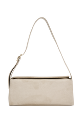 Maria Faux Suede Shoulder Bag - Stone