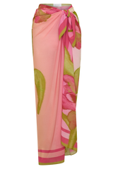Nena Printed Sarong - Camillea Flower Print