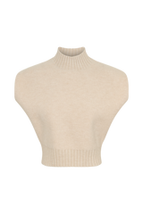 Niko Knit Oversized Top - Ivory
