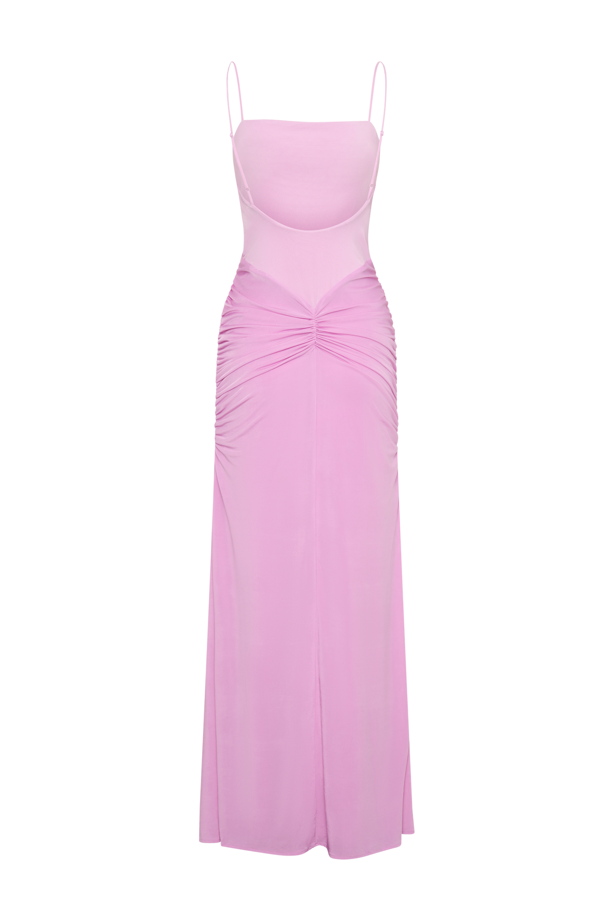 Roisin Slinky Maxi Dress - Powder Pink