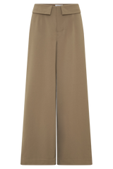 Tanya Wide Leg Suiting Pants - Camel