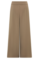Tanya Wide Leg Suiting Pants - Camel