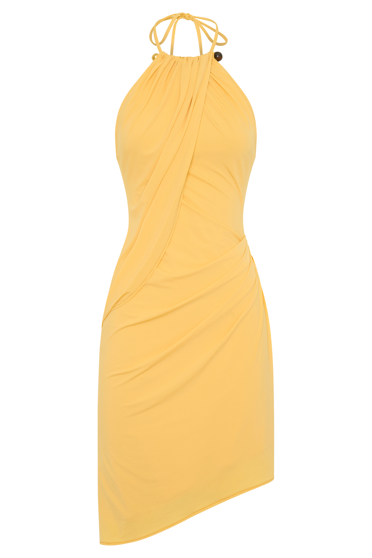 Yuna Draped Hardware Midi Dress - Mango