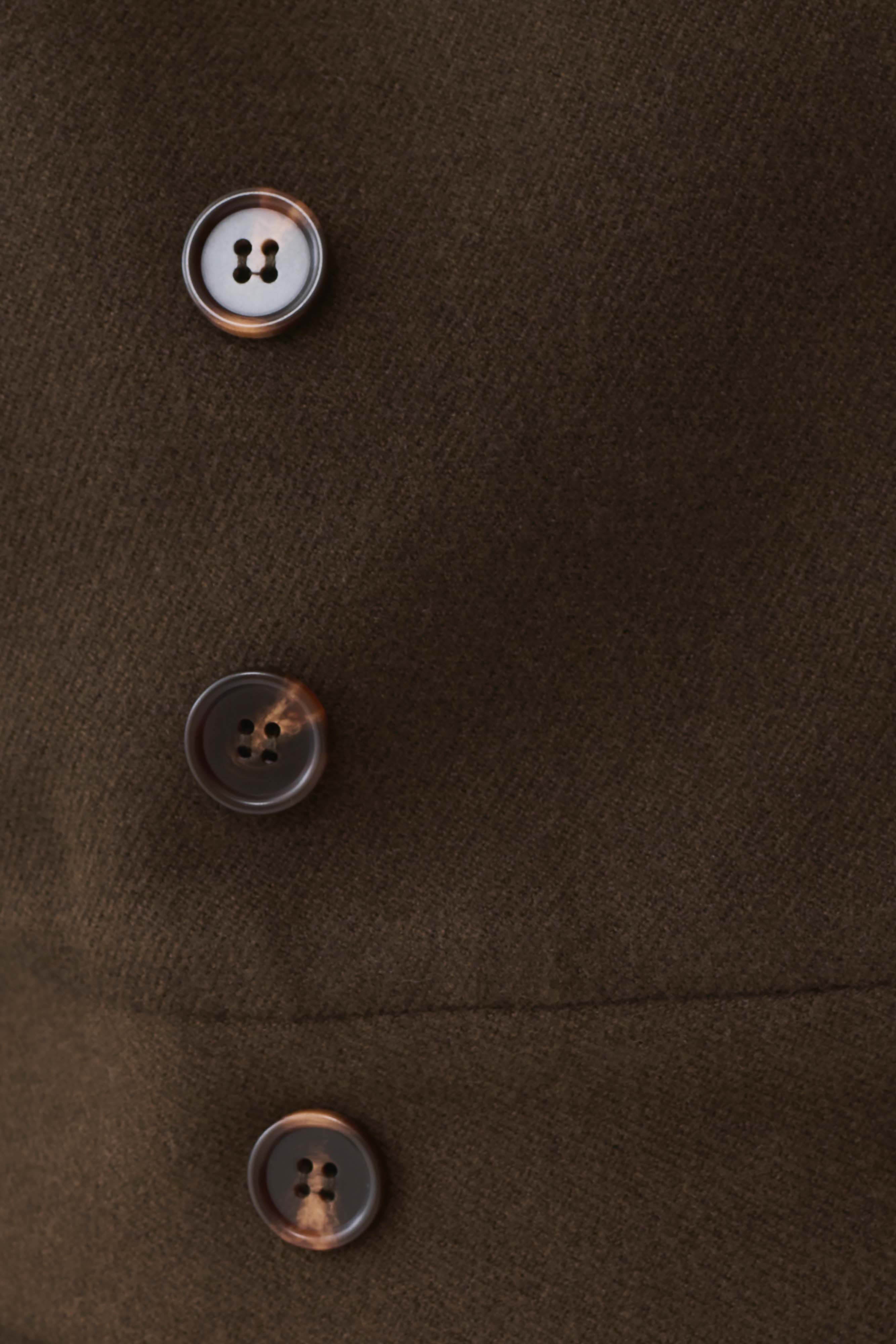 Jemima Cropped Jacket - Chocolate