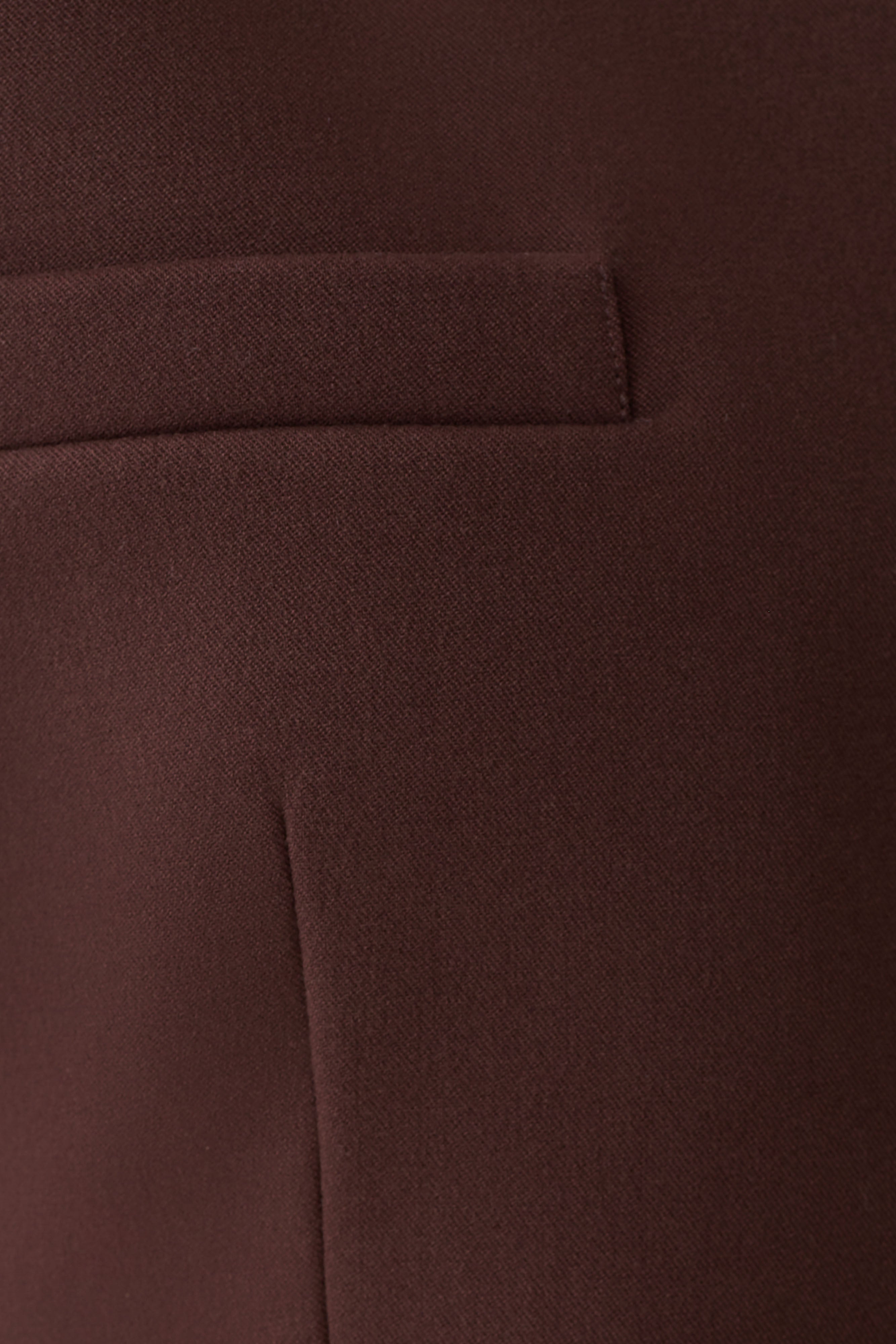 Katherine Suiting Structured Blazer - Dark Chocolate