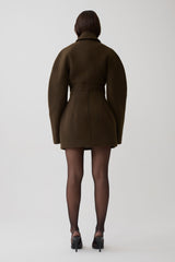 Jemima Mini Skirt - Chocolate